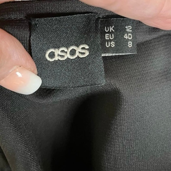 ASOS 100% Cotton Mini Skirt, Multicolored, Unique Design, Medium - Picture 5 of 7